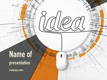 Idea Development Presentation Template, Master Slide