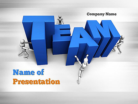 Teambuilding Presentation Template, Master Slide