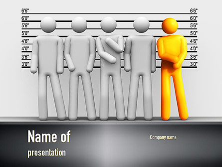 Lineup Procedure Presentation Template, Master Slide