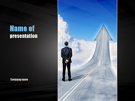 Road to Success Presentation Template, Master Slide