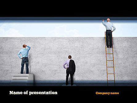 Business Skills Presentation Template, Master Slide