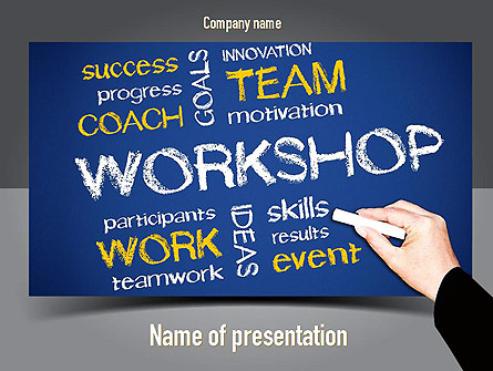 Coaches Workshop Presentation Template, Master Slide