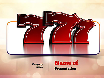 Lucky Sevens Presentation Template, Master Slide