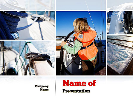 Maritime Presentation Template, Master Slide