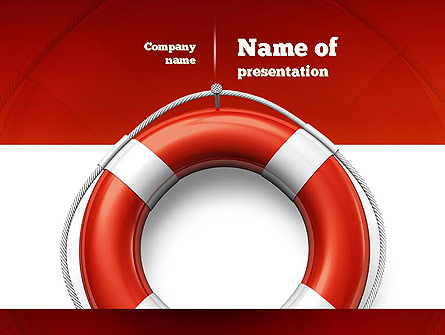 Lifebuoy Presentation Template, Master Slide