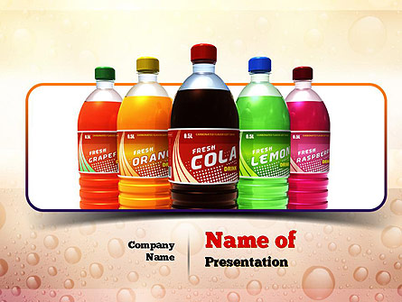 Cola Presentation Template, Master Slide