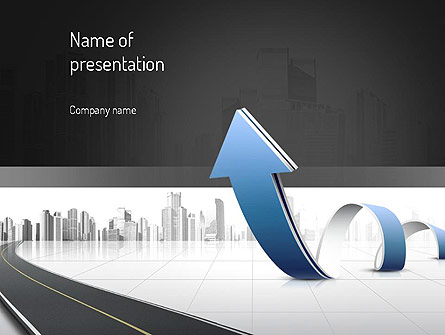 City Economy Presentation Template, Master Slide