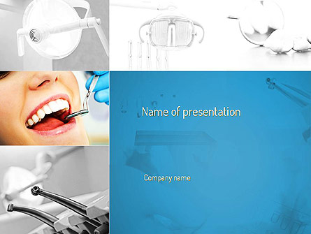 Dental Care Presentation Template, Master Slide