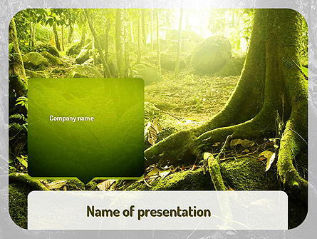 Jungles Presentation Template, Master Slide
