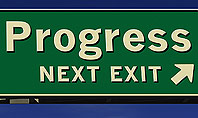 Progress Freeway Sign Presentation Template