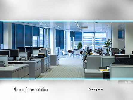 Clean Office Presentation Template, Master Slide