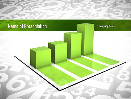 Statistics Presentation Template, Master Slide