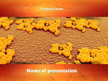 Staphylococcus Infection Presentation Template, Master Slide