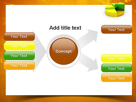 Colorful 3D Pie Chart Presentation Template for PowerPoint and Keynote ...