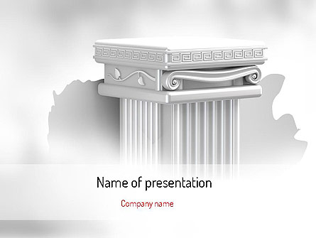 Pillar Presentation Template, Master Slide