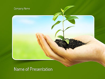 Environmental Conservation Presentation Template, Master Slide