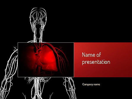 Lung Disease Presentation Template, Master Slide