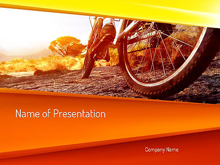 Active Leisure Presentation Template, Master Slide