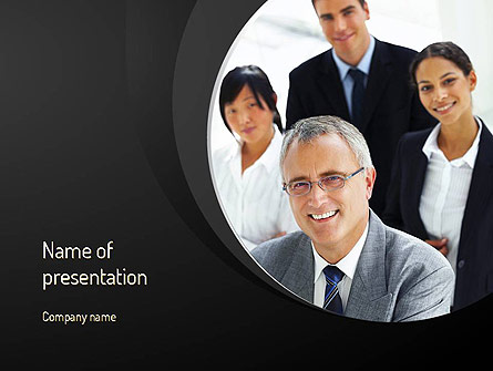Consultancy Services Presentation Template, Master Slide