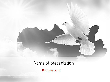Flying Pigeon Presentation Template, Master Slide