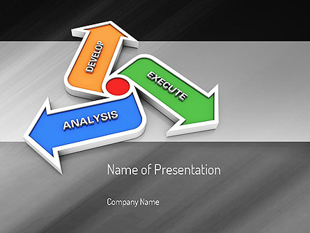 Iteration Presentation Template, Master Slide