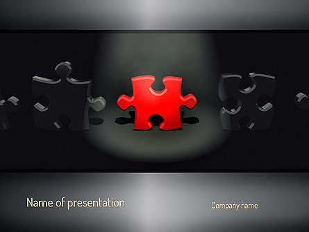 The One Presentation Template, Master Slide