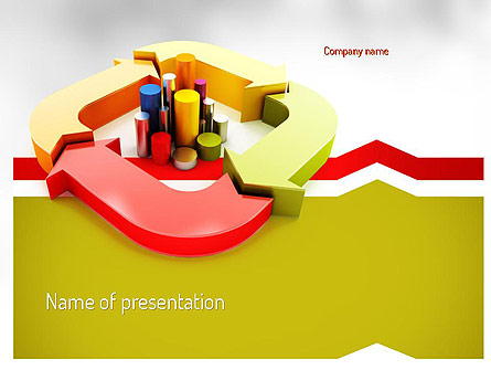 Company Results Presentation Template, Master Slide