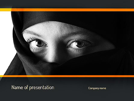 Mystical Eyes Presentation Template, Master Slide