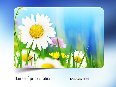 Nature and Beauty Presentation Template, Master Slide