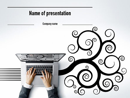 Business Creativity Presentation Template, Master Slide