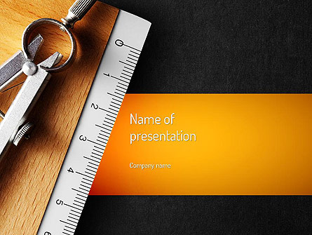 School Themed Presentation Template, Master Slide