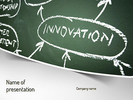 Innovation Mind Map Presentation Template, Master Slide