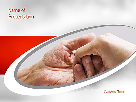 Elderly Care Presentation Template, Master Slide