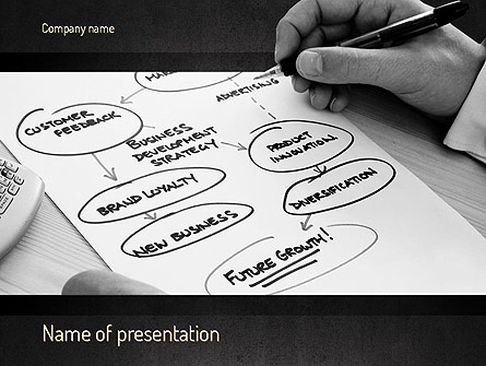 Marketing Plan Development Presentation Template, Master Slide