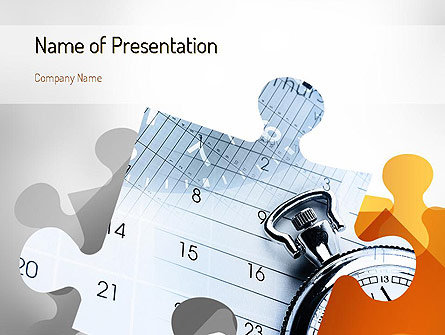 Timing is Everything Presentation Template, Master Slide