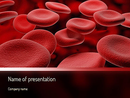 RBC Cells Presentation Template, Master Slide