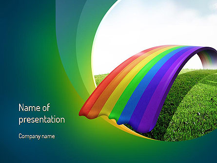 Rainbow Bridge Presentation Template, Master Slide