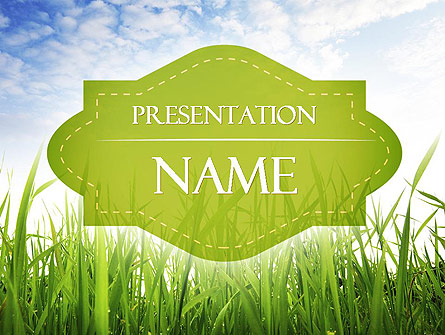 Nature Presentation Template, Master Slide