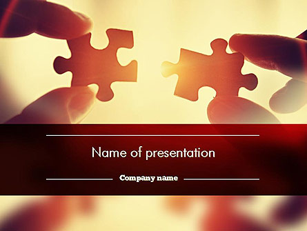 Socially Empowered Business Presentation Template, Master Slide