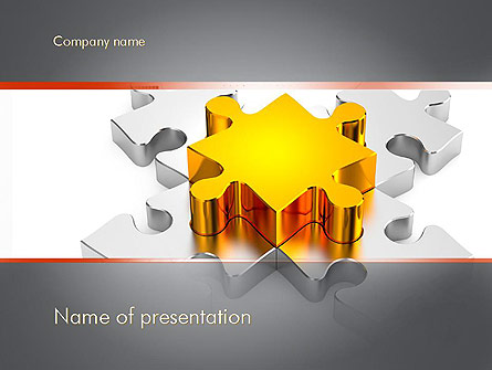 System Integration Presentation Template, Master Slide