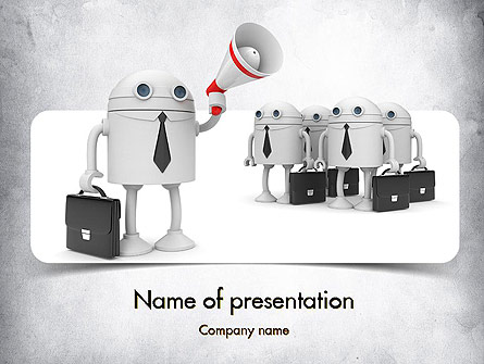 Partner Marketing Presentation Template, Master Slide