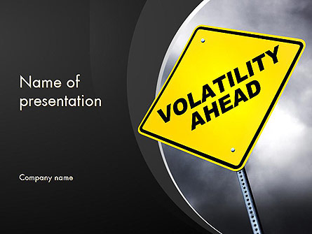 Volatility Presentation Template, Master Slide