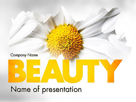 Beauty Theme Presentation Template, Master Slide