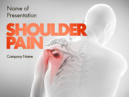 Shoulder Disorders Presentation Template, Master Slide