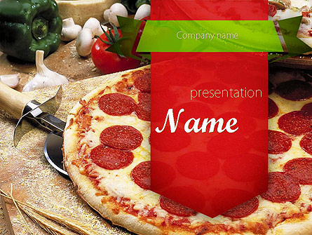Italian Pizza Presentation Template, Master Slide