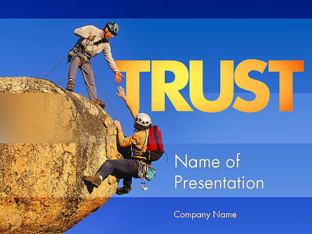 Climbing Team Presentation Template, Master Slide