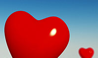 Heart Balloons Presentation Template