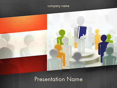 Business Courses Presentation Template, Master Slide