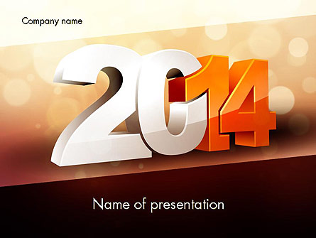 2014 Presentation Template, Master Slide