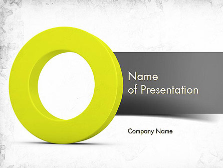 Light Green Zero Presentation Template, Master Slide